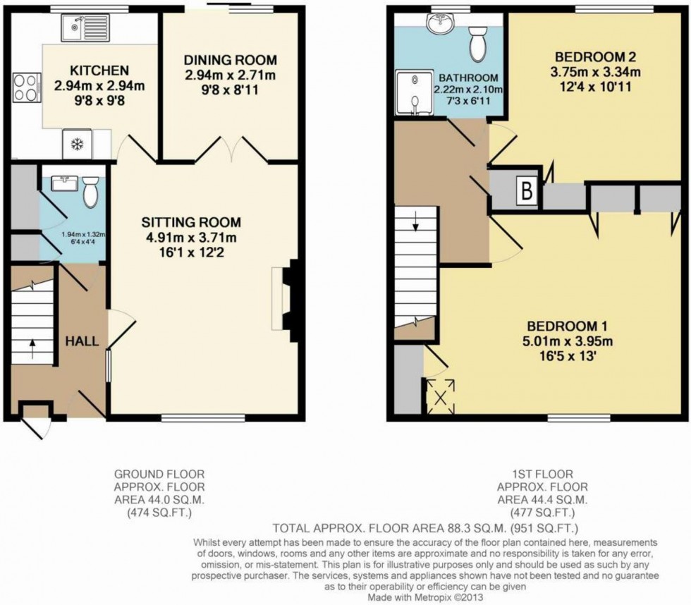 Floorplan for Harvest Close, Lindfield, RH16