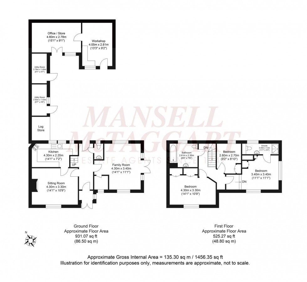 Floorplan for Edenbridge Road, Hartfield, TN7