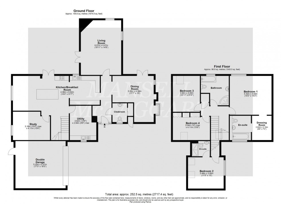 Floorplan for Park Road, Forest Row, RH18