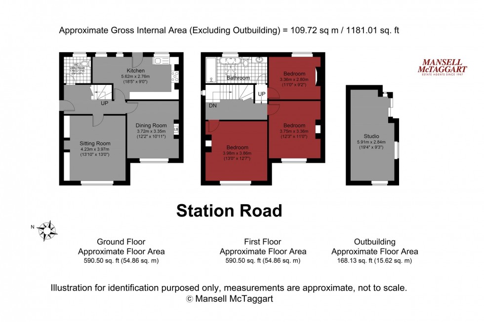 Floorplan for Station Road, Henfield, BN5
