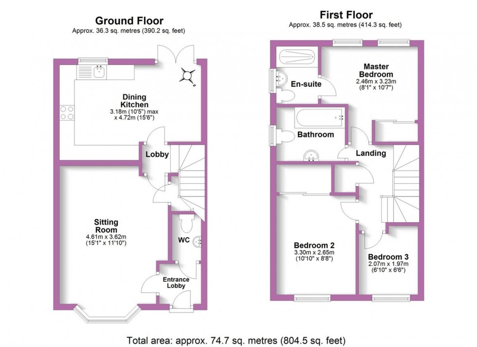 Floorplan for Elizabeth Road, Haywards Heath, RH16