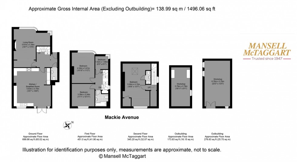 Floorplan for Mackie Avenue, Brighton, BN1