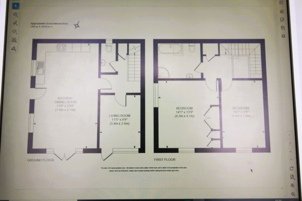 Floorplan for Lewes Road, Haywards Heath, RH17