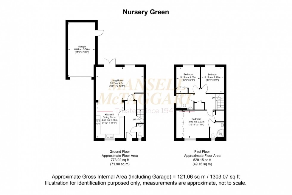 Floorplan for Nursery Green, Loxwood, RH14