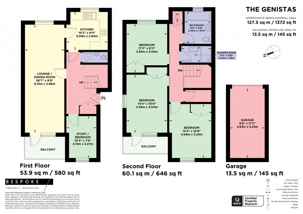 Floorplan for Semley Road, Hassocks, BN6