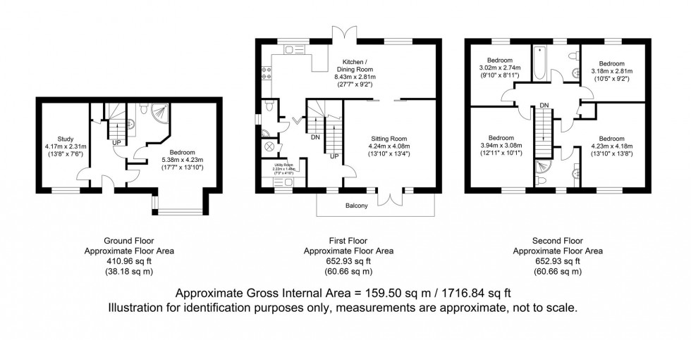 Floorplan for Tide Mills Way, Seaford, BN25