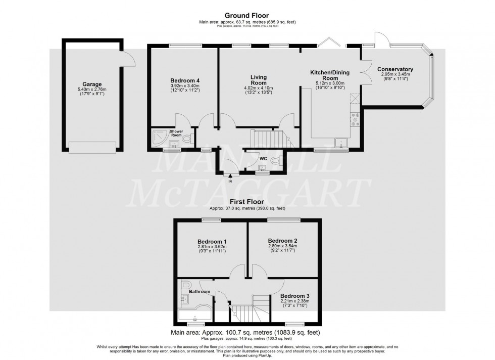 Floorplan for Gower Road, Horley, RH6