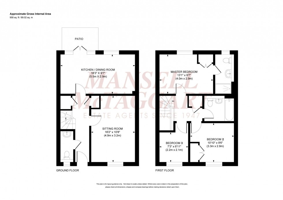Floorplan for Edwin Street, Burgess Hill, RH15