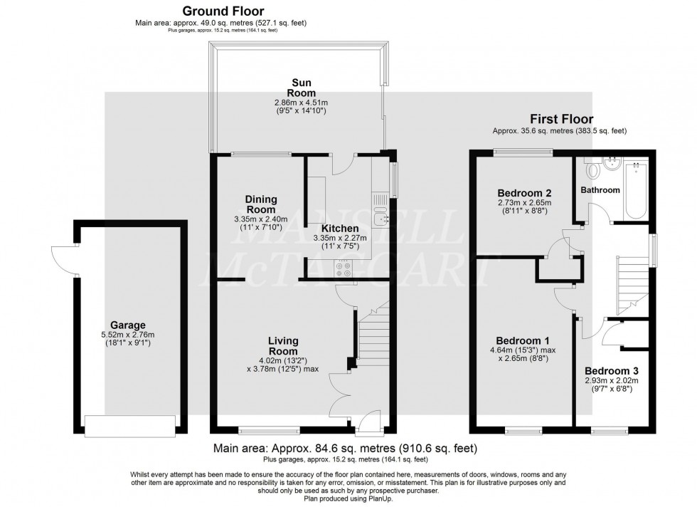 Floorplan for Bourg De Peage Avenue, East Grinstead, RH19