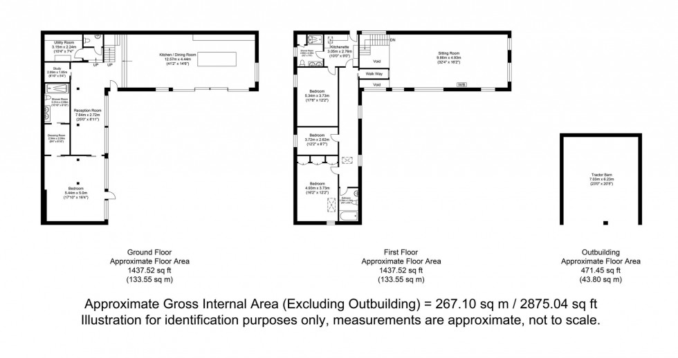 Floorplan for East Street, Falmer, BN1