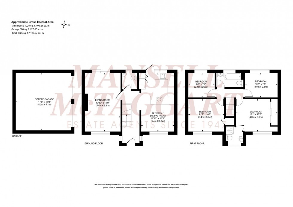 Floorplan for Perryfields, Burgess Hill, RH15