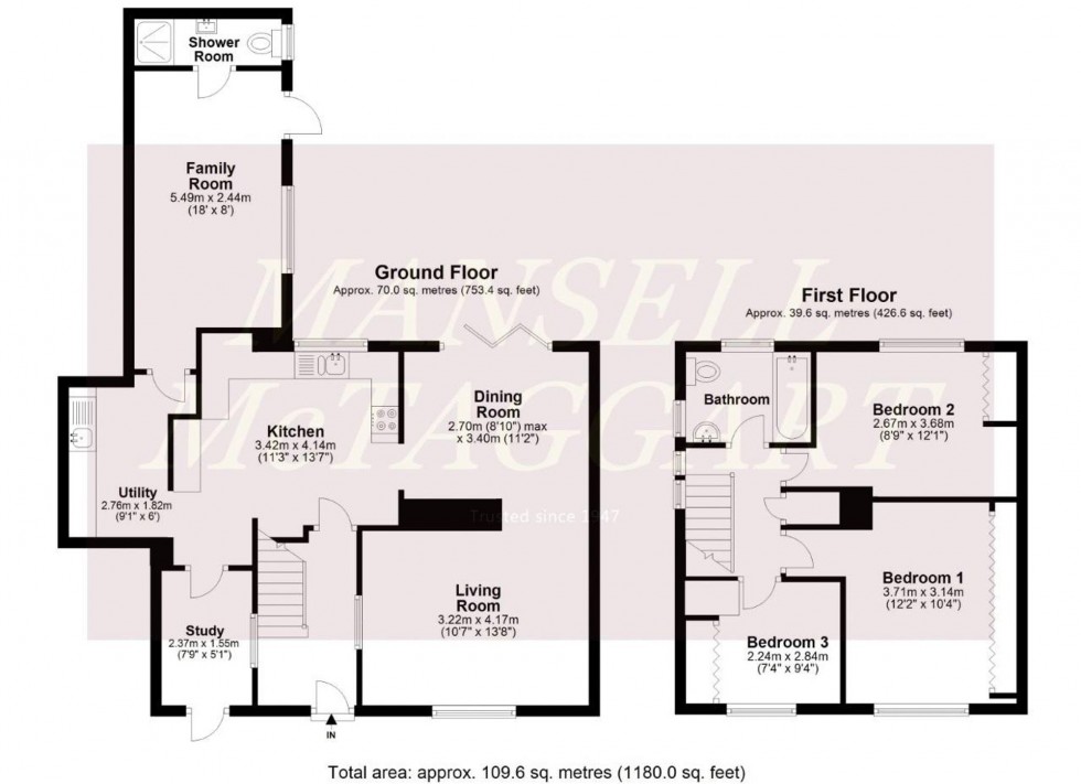 Floorplan for York Road, Crawley, RH10