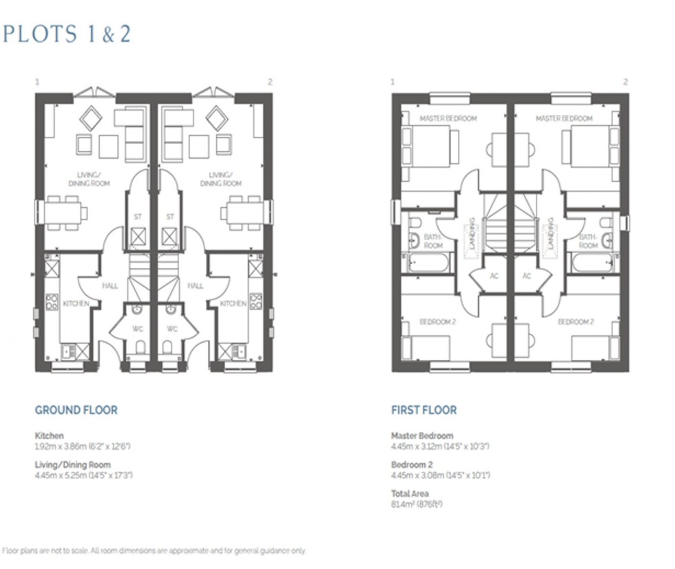 Floorplan for Oak Park Place, Goldbridge Road, BN8