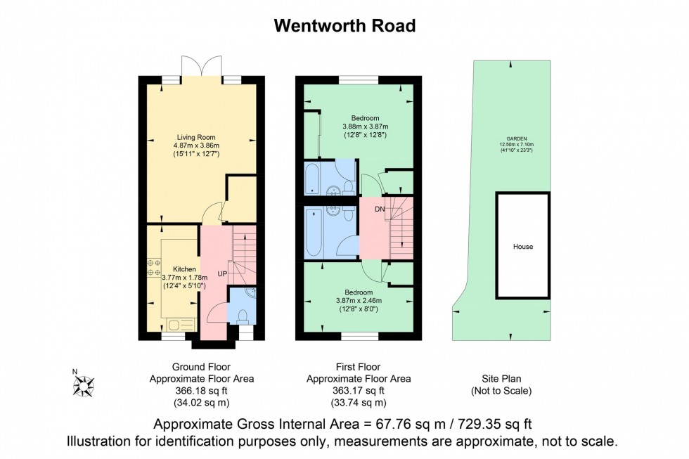 Floorplan for Wentworth Road, Hassocks, BN6