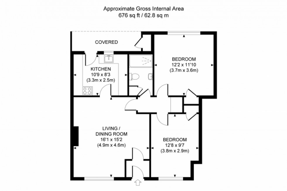 Floorplan for Ormerod Court, Haywards Heath, RH16