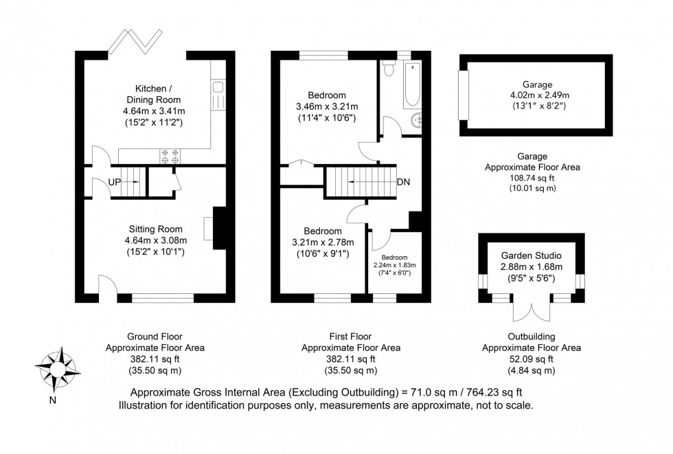 Floorplan for Foxglove Close, Ringmer, BN8