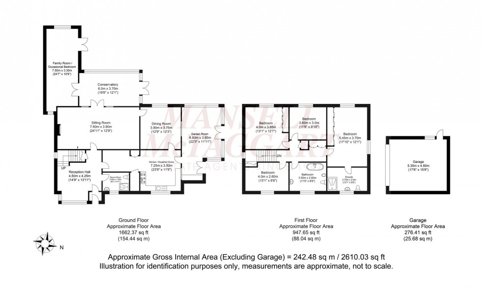 Floorplan for Langhurstwood Road, Horsham, RH12