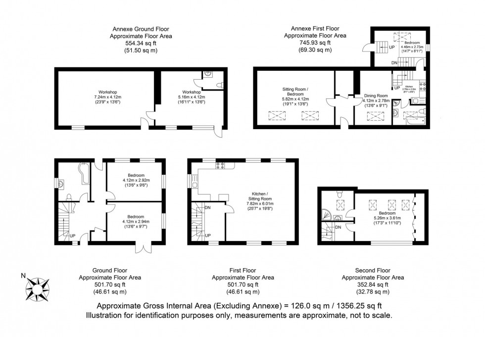 Floorplan for South Street, Lewes, BN7