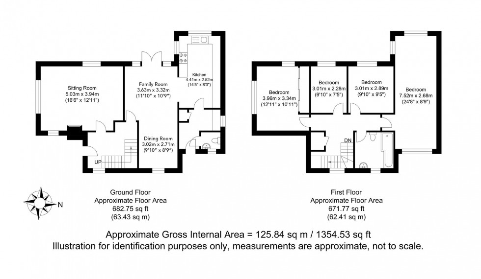 Floorplan for Hawkenbury Way, Lewes, BN7
