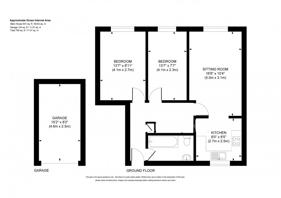 Floorplan for Sydney Road, Haywards Heath, RH16