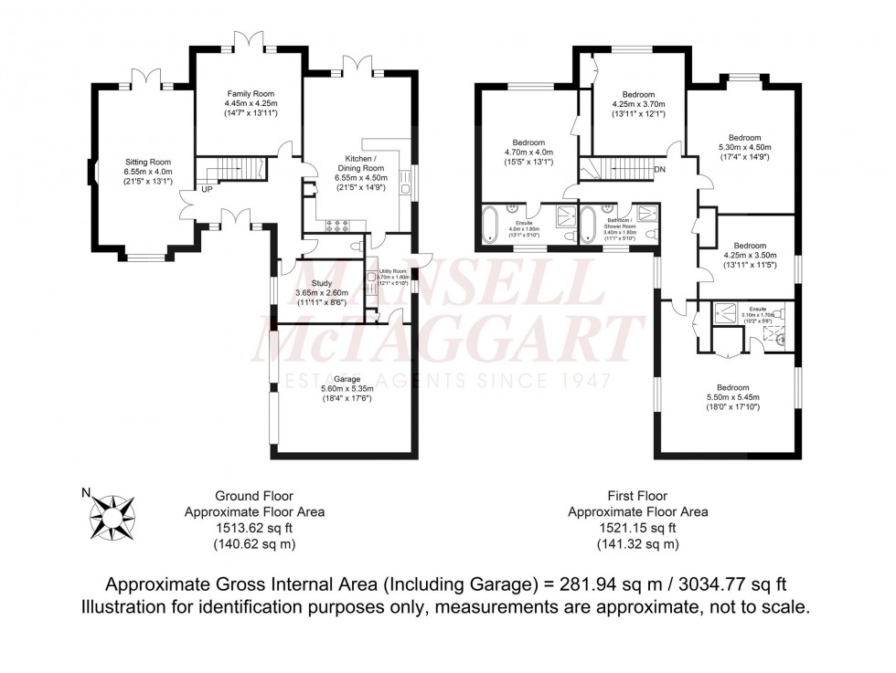 Floorplan for Farm Close, Warnham, RH12