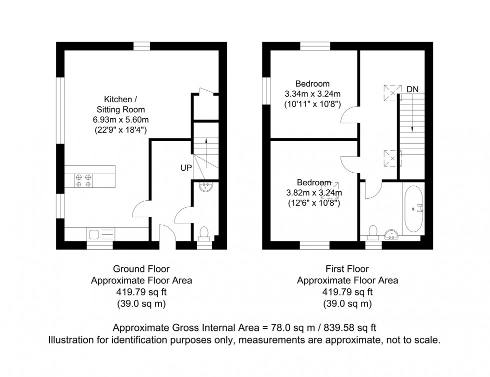 Floorplan for Crowborough Hill, Crowborough, TN6