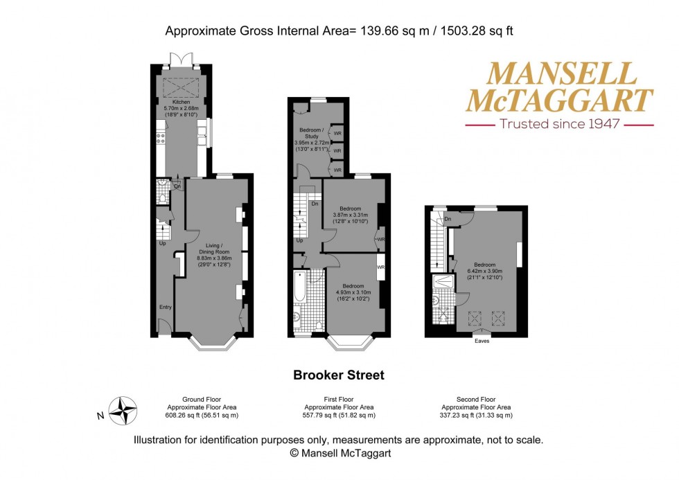 Floorplan for Brooker Street, Hove, BN3