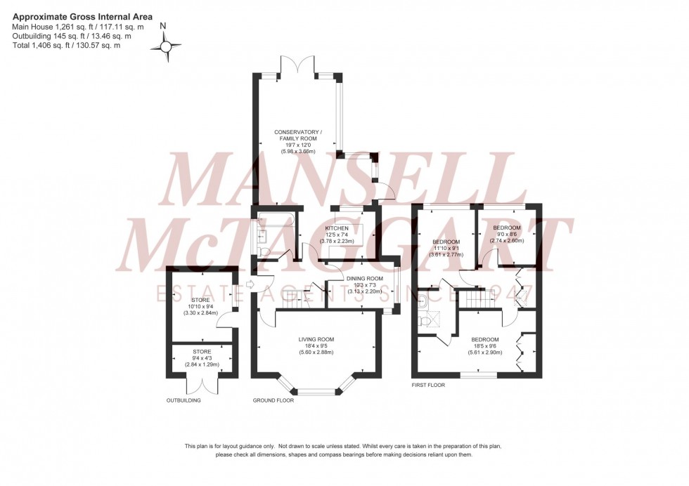 Floorplan for Royal George Road, Burgess Hill, RH15