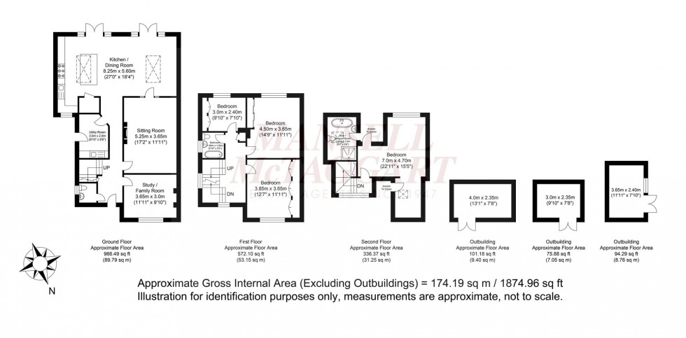 Floorplan for Old Guildford Road, Broadbridge Heath, RH12