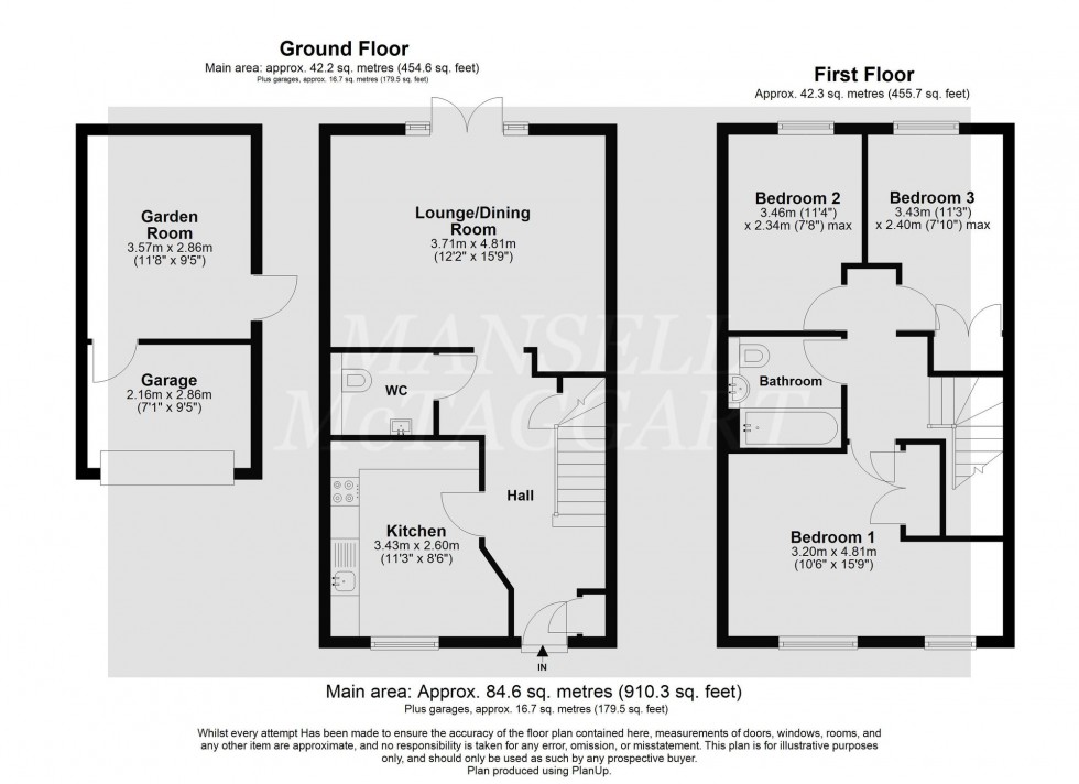 Floorplan for Jade Way, Crawley, RH10