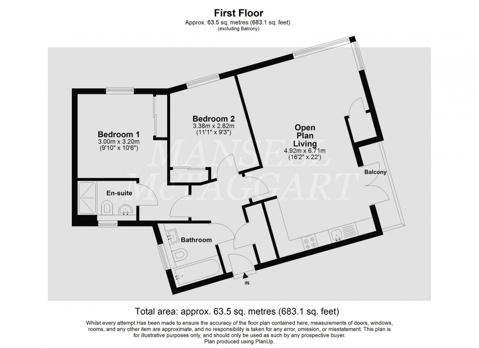 Floorplan for London Road, East Grinstead, RH19