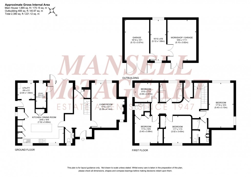Floorplan for 6 Silverdale Road, Burgess Hill, RH15