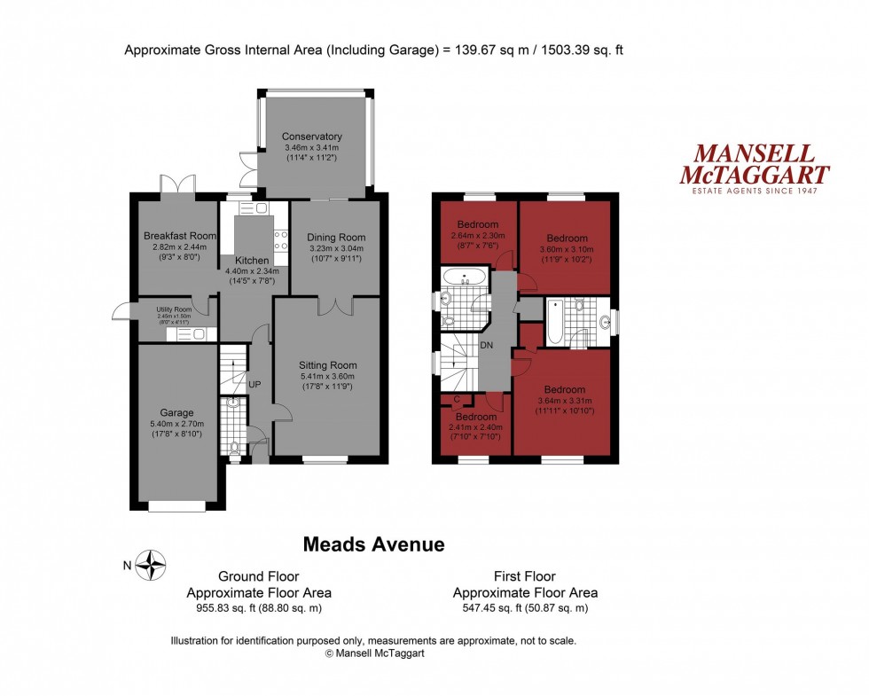 Floorplan for Meads Avenue, Hove, BN3