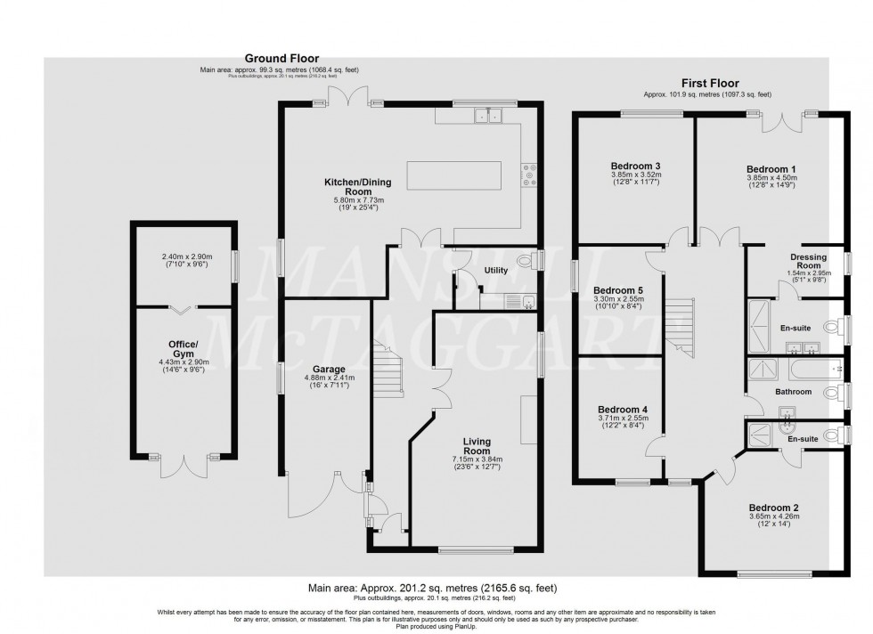 Floorplan for Brookhill Road, Copthorne, RH10