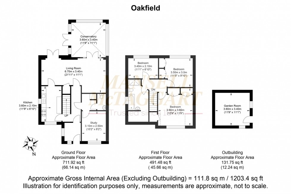 Floorplan for Oakfield, Plaistow, RH14