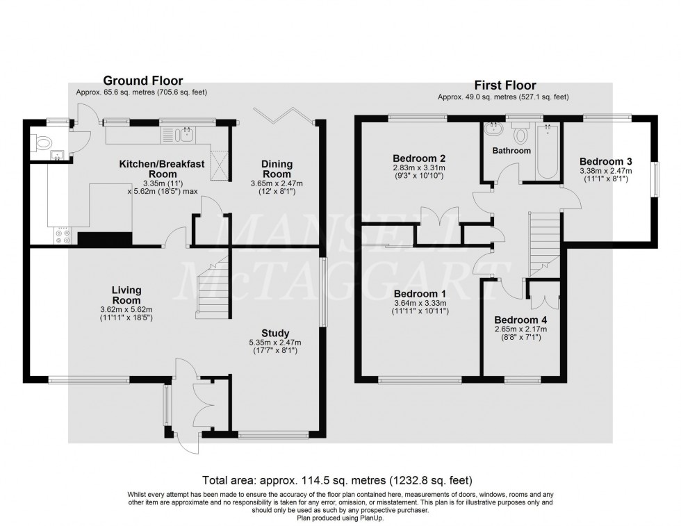 Floorplan for The Meades, Dormansland, RH7