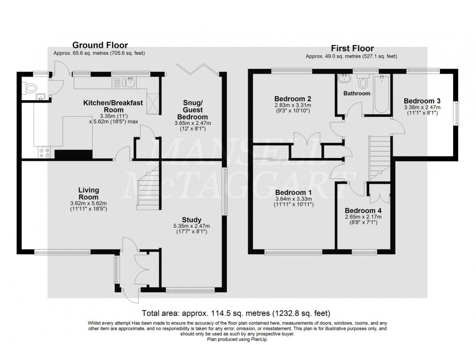 Floorplan for The Meades, Dormansland, RH7