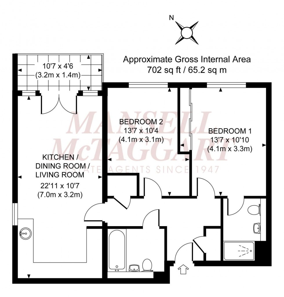 Floorplan for Station Road, Burgess Hill, RH15