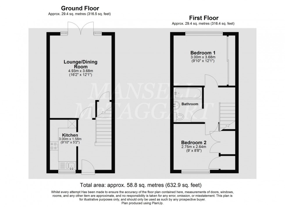 Floorplan for Capsey Road, Ifield, RH11