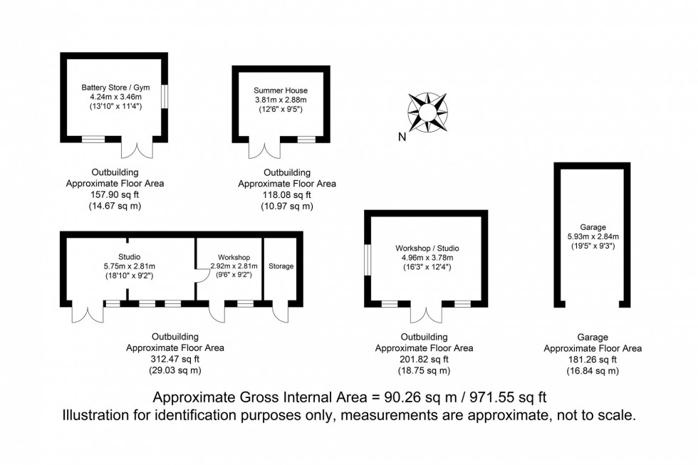 Floorplan for Brickhurst Lane, Laughton, BN8