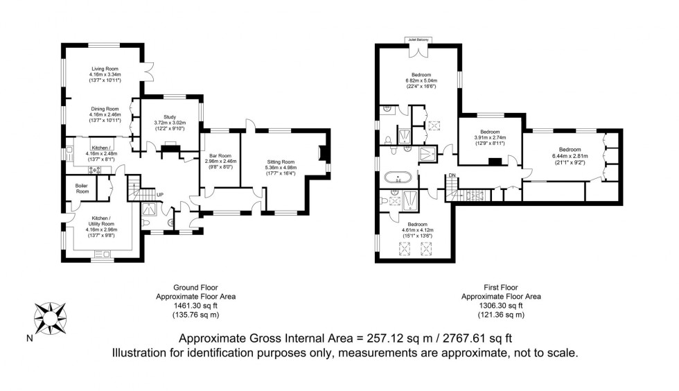 Floorplan for Brickhurst Lane, Laughton, BN8