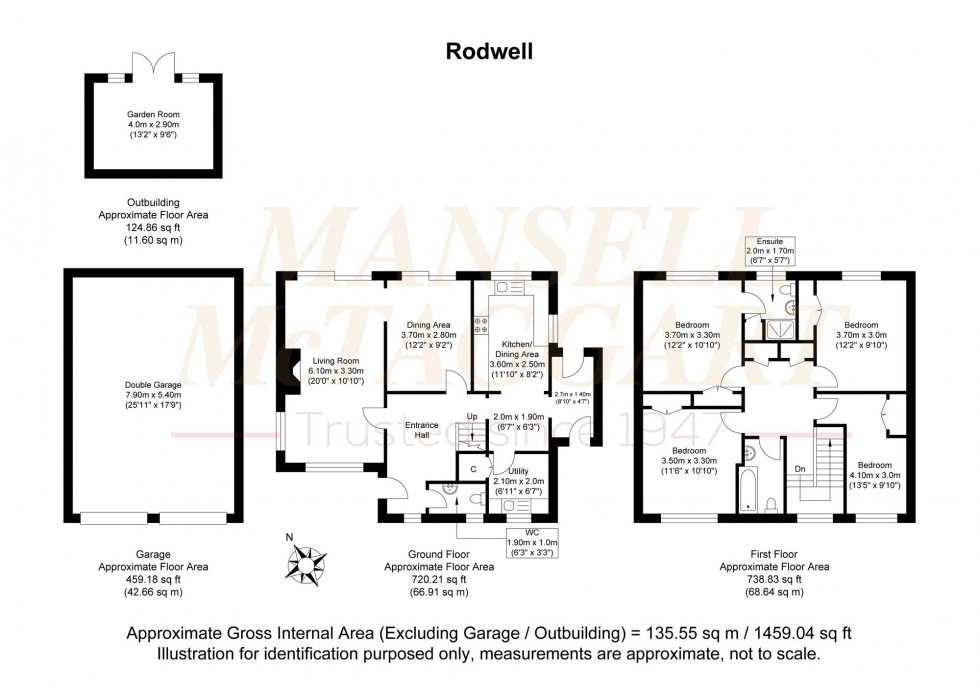 Floorplan for Rodwell, Crowborough, TN6