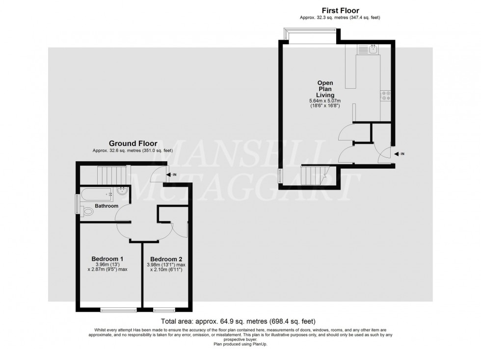Floorplan for Priory Road, Forest Row, RH18