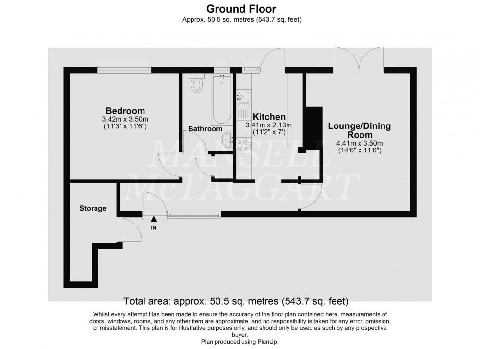 Floorplan for Midhurst Close, Crawley, RH11