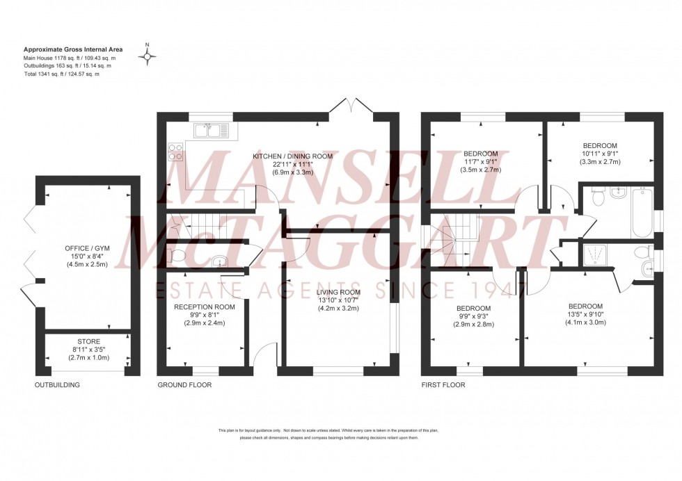 Floorplan for Icarus Avenue, Burgess Hill, RH15