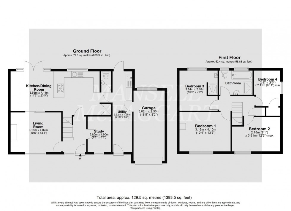 Floorplan for Titmus Drive, Crawley, RH10