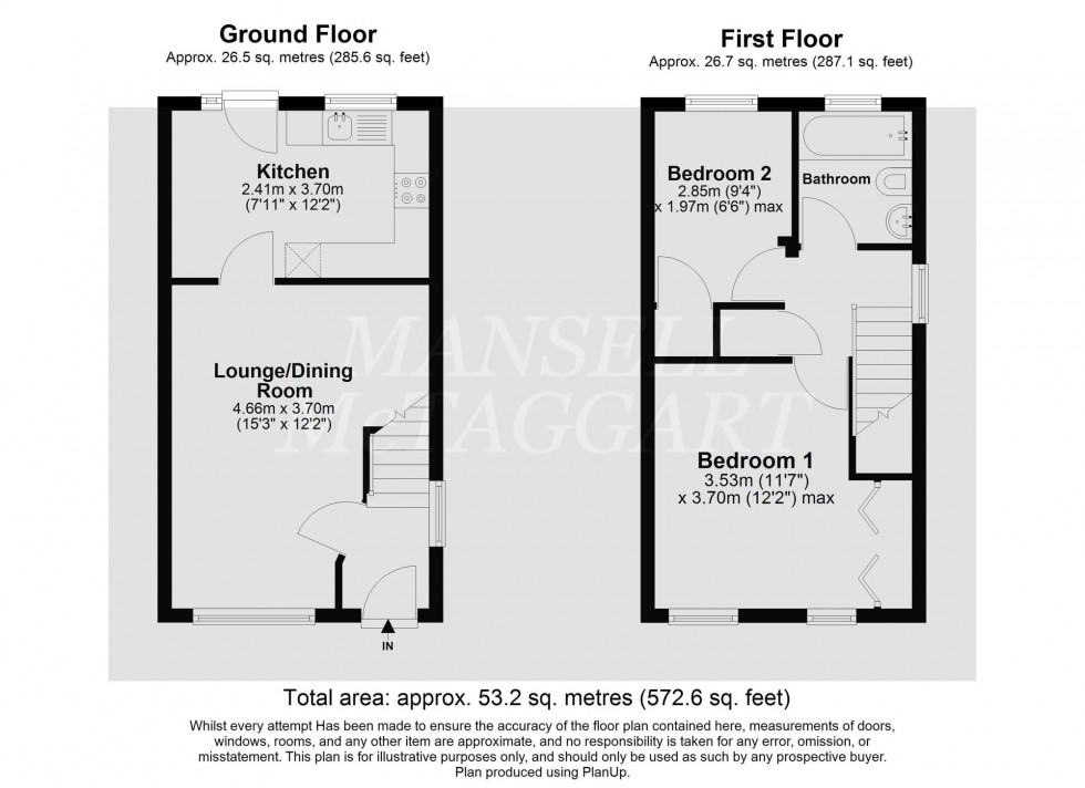 Floorplan for Staffords Place, Horley, RH6