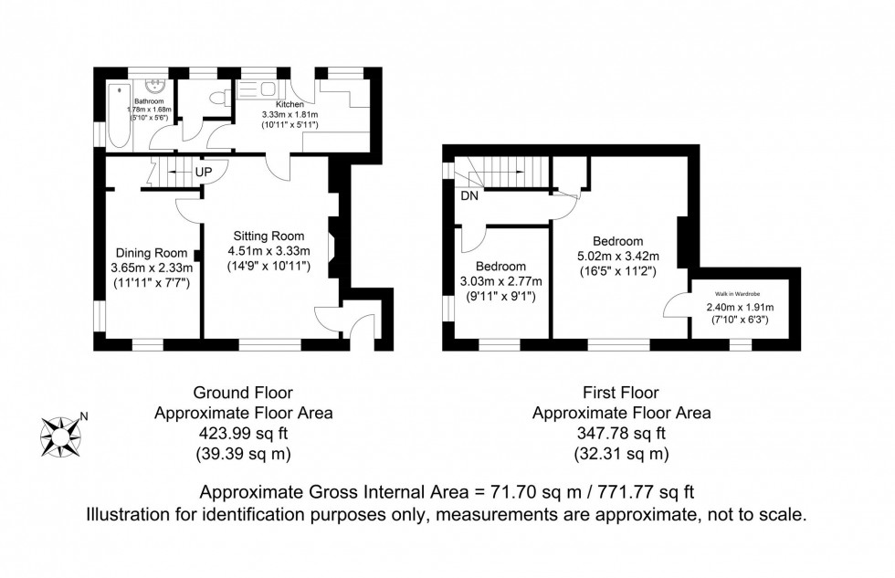 Floorplan for The Street, Kingston, BN7