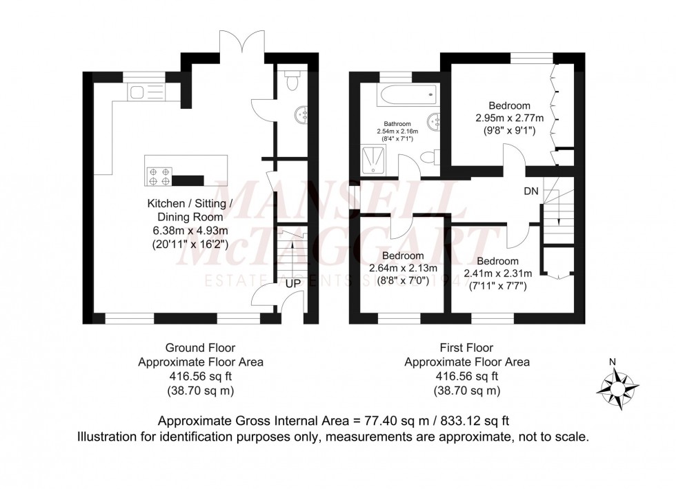 Floorplan for Somergate, Horsham, RH12
