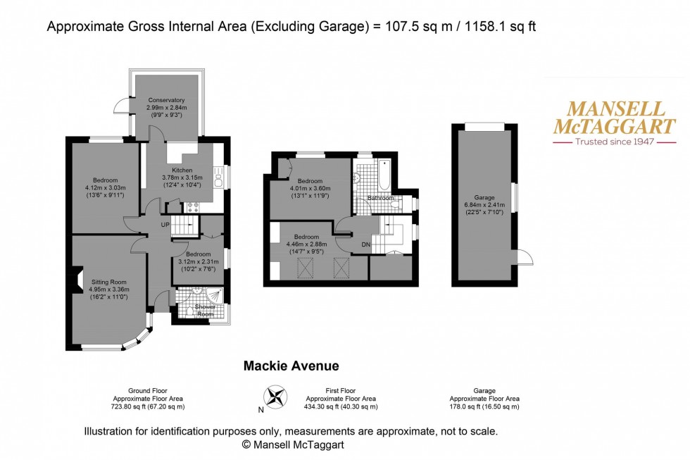 Floorplan for Mackie Avenue, Brighton, BN1